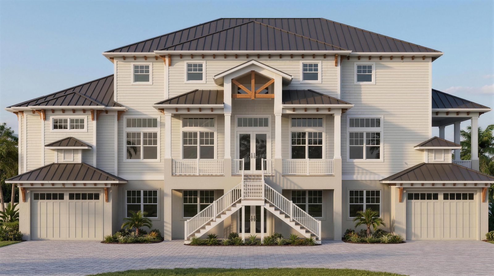 Custom home in Cape Haze.