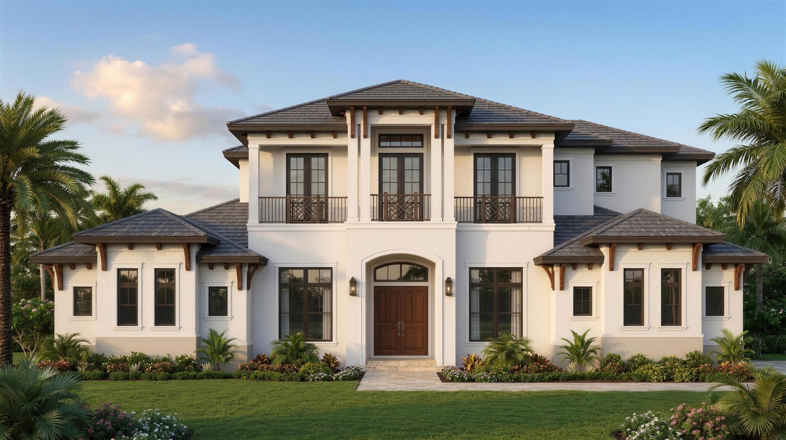 Custom home in Charlotte County.
