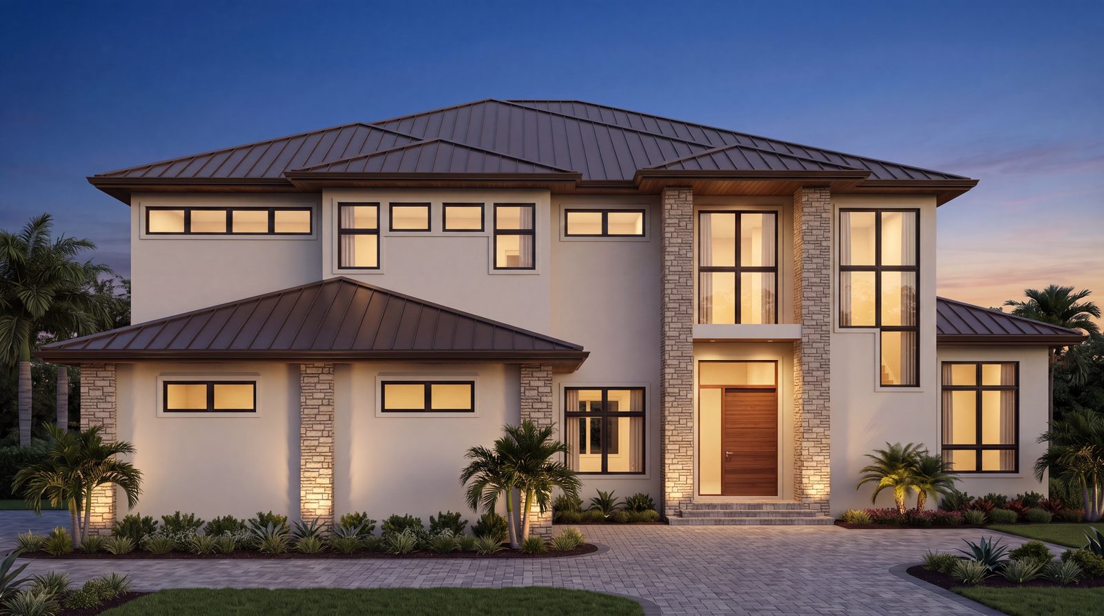 Custom home in Charlotte County.