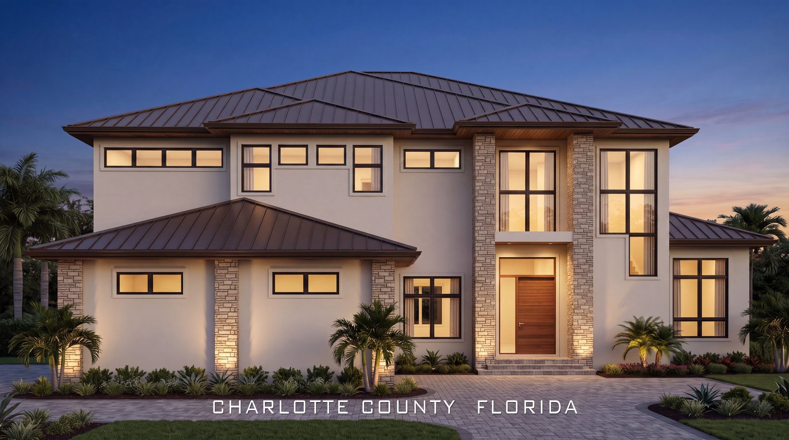 Custom home in North Port.