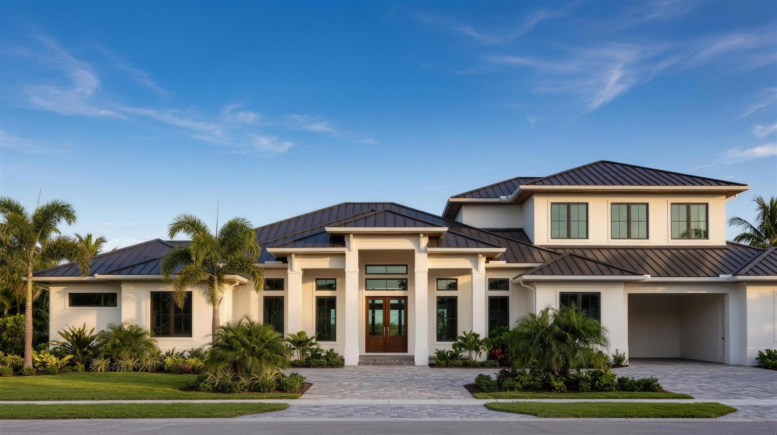 Custom home in Sarasota County.