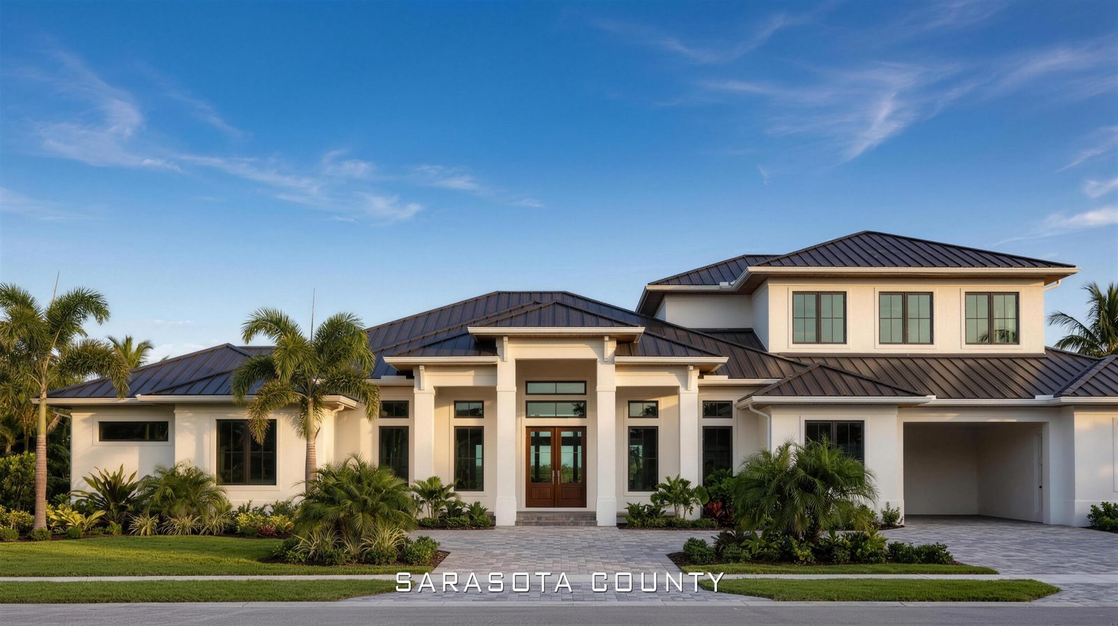 Custom home in Charlotte County.