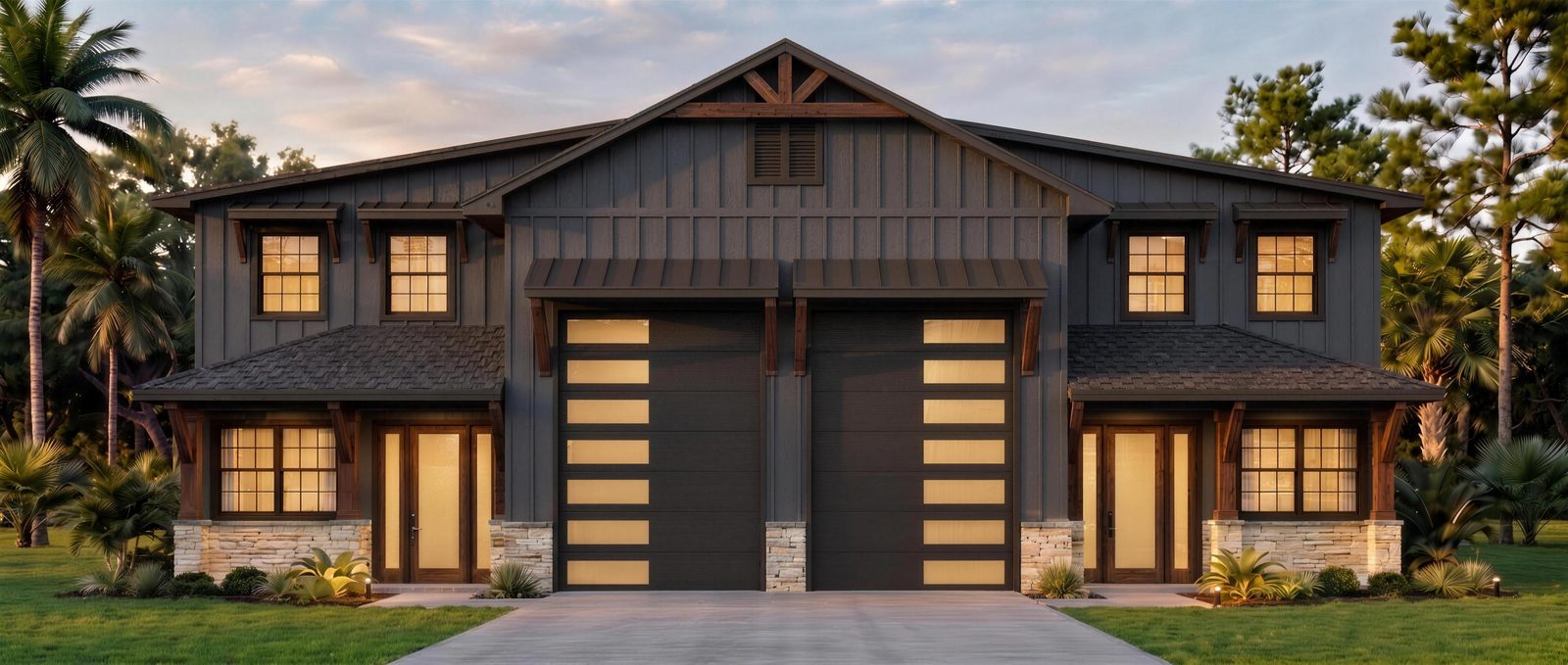 Modern farmhouse in North Port.