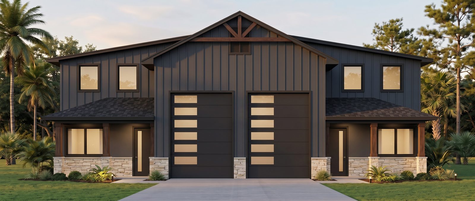 Modern farmhouse in North Port.